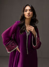 3 Piece Unstitched Embroidered and Printed SIlk Suit 226