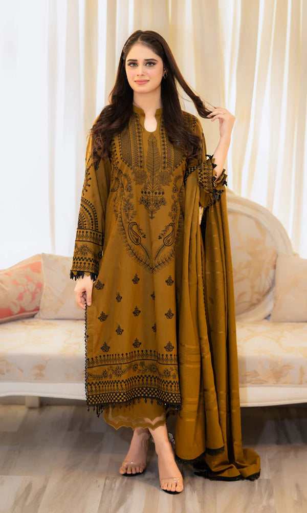 UNSTITCH Lawn 3PC SUIT-251