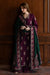 -3PC DHANAK EMBROIDERED SHIRT WITH DHANAK EMBROIDERED SHAWL AND TROUSER- 678