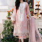3 Piece Embroidered Lawn Shirt with Embroidered Organza Duppata 101