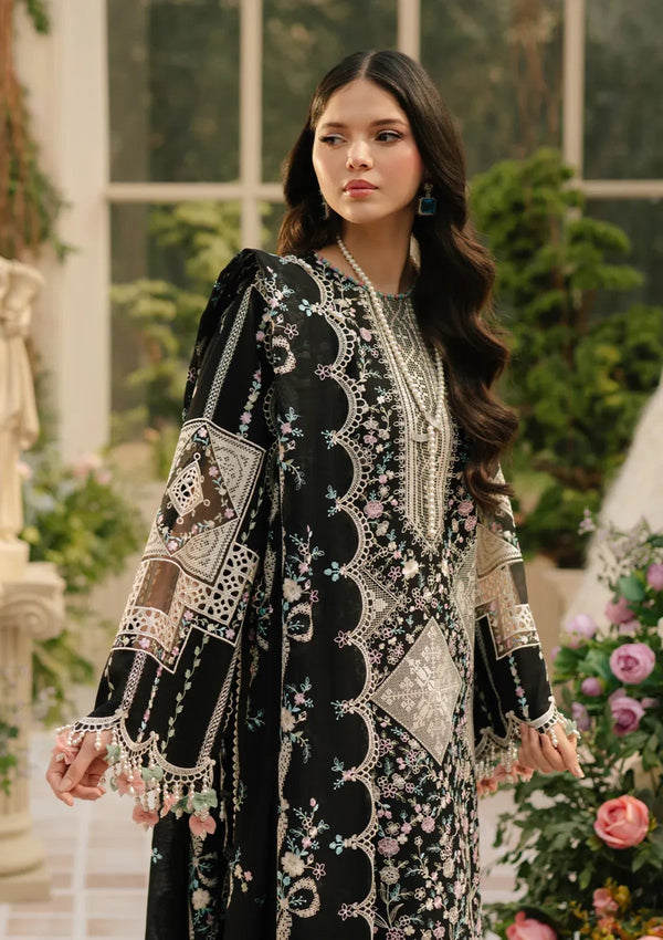 Lawn 3pc Unstitch Freesia Emb Lawn'25703