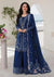 QALAMKAR PREMIUM EMBROIDERED LUXURY LAWN | UNSTITCHED 3-PIECE SUIT 713
