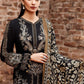 MB 1160-3Pc Heavy Embroidery Dhanak Stuff With Printed Wool Shawl