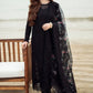 3PC LAWN EMBROIDERED SHIRT WITH COTTON NET PRINTED EMBROIDERED DUPATTA AND TROUSER - C 520
