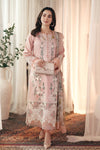 3PC Lawn EMBROIDERED SHIRT WITHPRINTED DUPATTAAND TROUSER 501 L