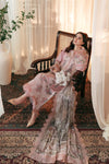 3PC Lawn EMBROIDERED SHIRT WITHPRINTED DUPATTAAND TROUSER 501 L