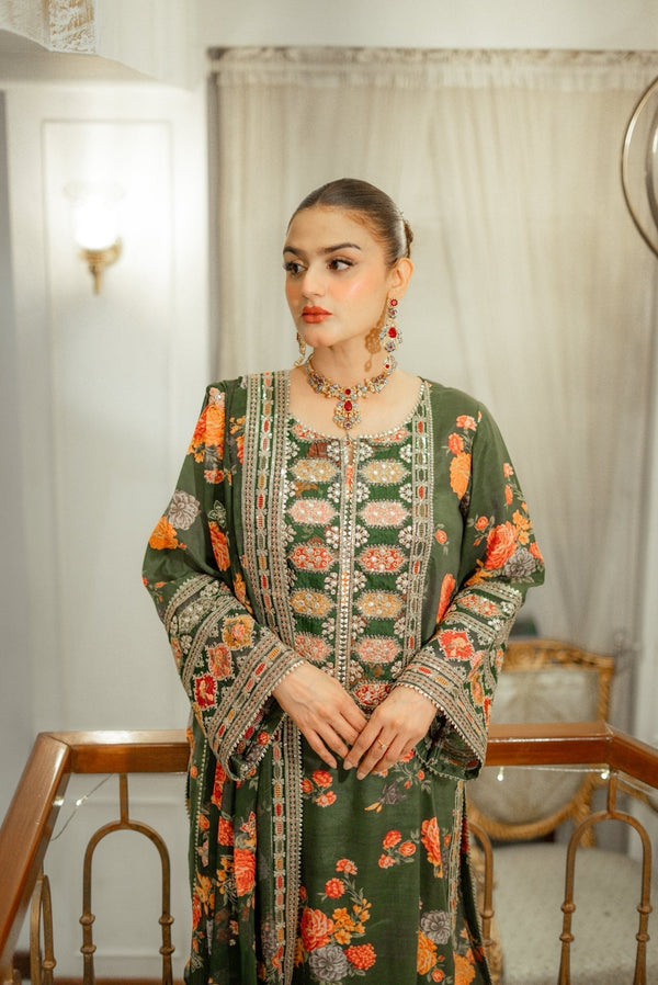 Luxury Silk 3 Piece Unstitched 262