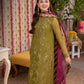 Dhanak  3PC Embroidered With Chiffon Embroidered Dupatta-243