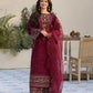 Lawn-3PC Embroidered Shirt with Organza Embroidered Dupatta 1351W