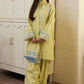 3 Pc Embroidered Lawn Shirt with Embroidered Cotton Net Dupatta ZS 2635