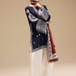 '- UNSTITCHED 3PC DHANAK EMBROIDERED SUIT 241