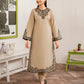 3PC DHANAK EMBROIDERED UNSTITCHED DRESS - 221