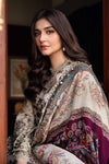 Lawn-3PC Embroidered Shirt with Digital Printed Jacquard Dupatta 669