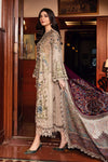 Lawn-3PC Embroidered Shirt with Digital Printed Jacquard Dupatta 669
