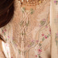 3PC LAWN EMBROIDERED SHIRT WITH COTTON NET EMBROIDERED DUPATTA AND TROUSER - 10013
