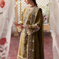 MAHNUR - 3PC DHANAK EMBROIDERED SHIRT WITH DHANAK EMBROIDERED SHAWL AND TROUSER - MR 590