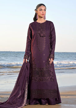 3 Piece Embroidered Lawn Shirt with Embroidered Lawn dupatta IZ813