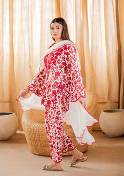 Digital Printed Lawn Shirt  Digital Printed Lawn trouser  Digital Printed Monar Dupatta