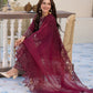 Lawn-3PC Embroidered Shirt with Organza Embroidered Dupatta 1351W