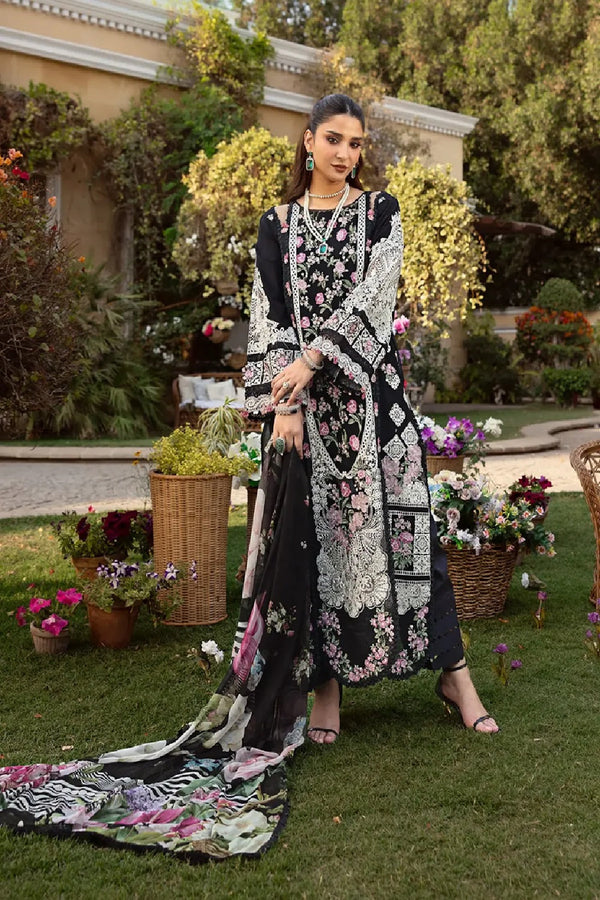 Premium - Luxury Lawn Edition' 26 -Chfoon Printed Dupata -702