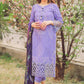 3 Piece Embroidered Lawn Shirt with Digital Printed Poly lawn Dupatta MS04