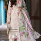 3 piece Embroidered Lawn Shirt with Digital Printed Poly Lawn Dupatta EL 12