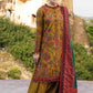 3 Piece Embroidered Dhanak Shirt With Wool Shawl MB 550