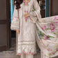 3 piece Embroidered Lawn Shirt with Digital Printed Poly Lawn Dupatta EL 12