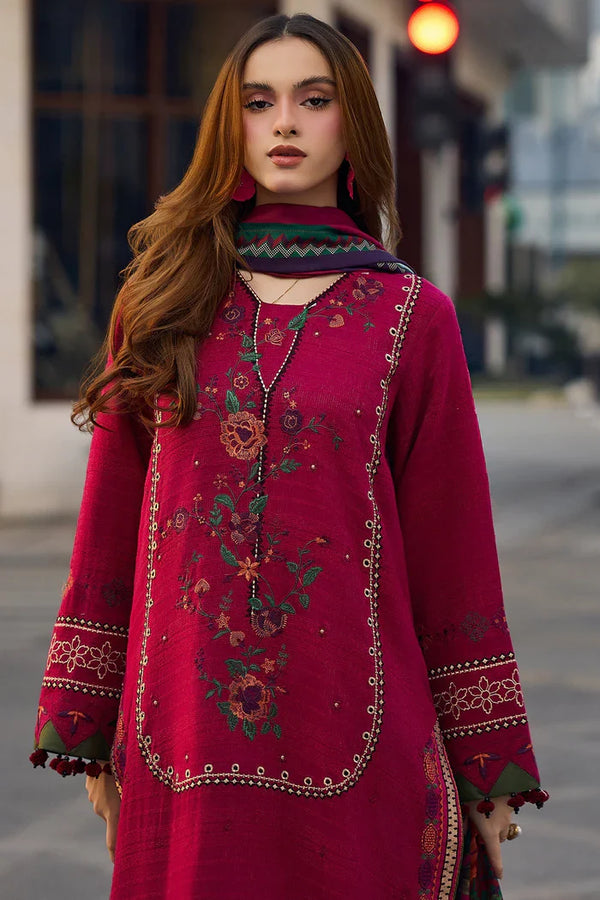 Lawn-3PC Embroidered Shirt with Digital Printed Jacquard Dupatta 712